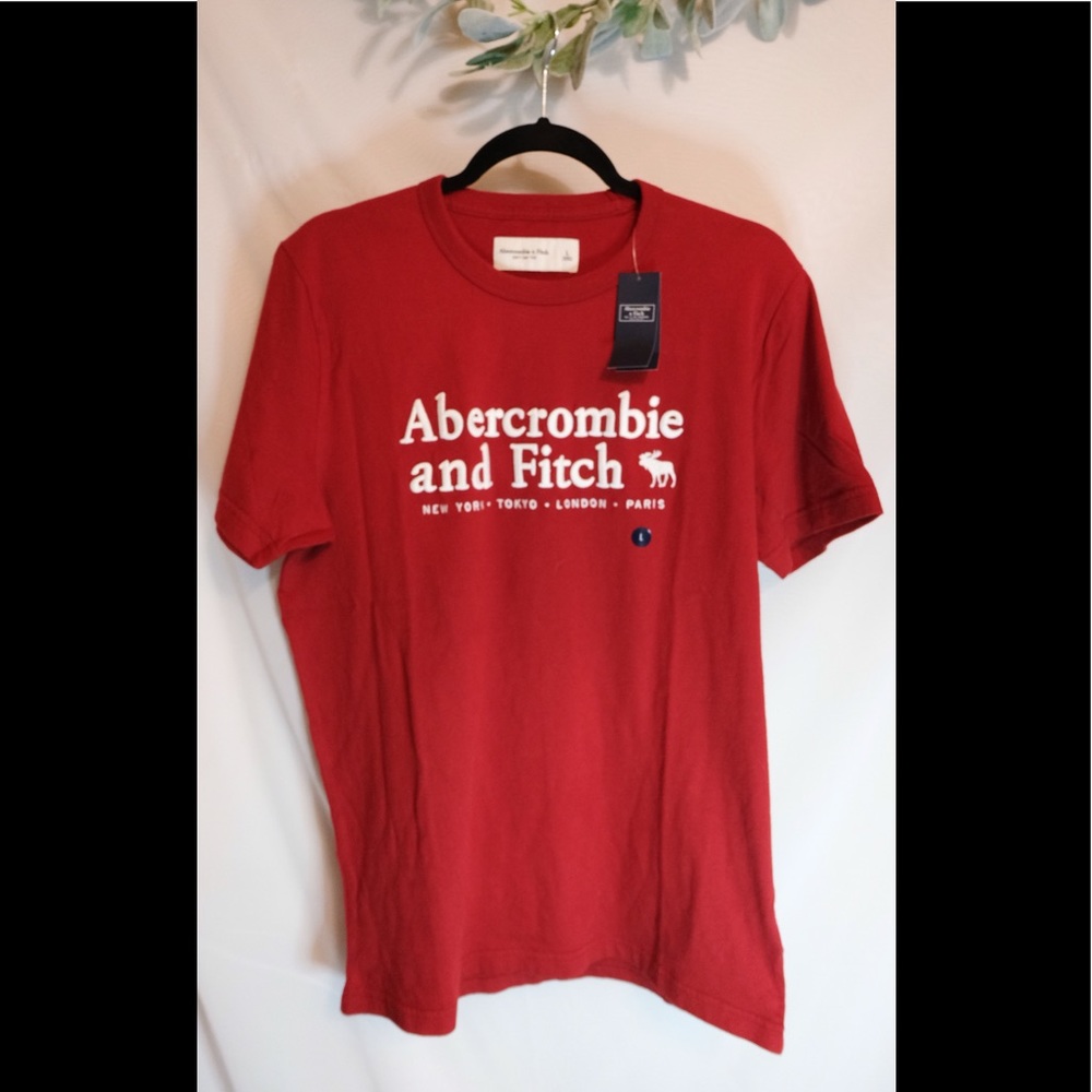 Red Abercrombie And Fitch Shirt